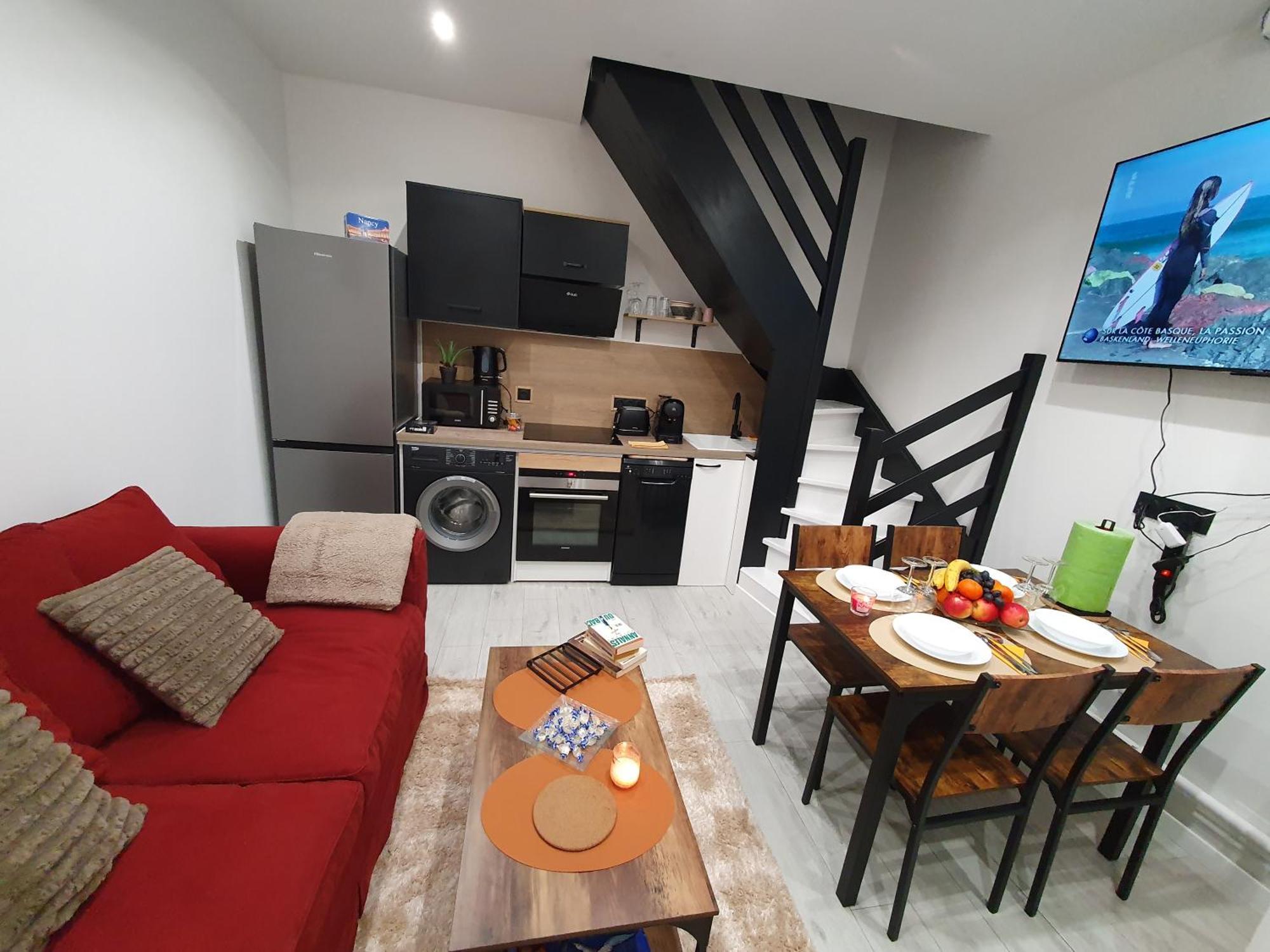 Duplex Avec Mezzanine Au Coeur De La De Appartement *